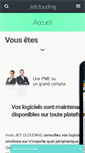 Mobile Screenshot of jetclouding.com