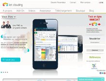 Tablet Screenshot of jetclouding.com